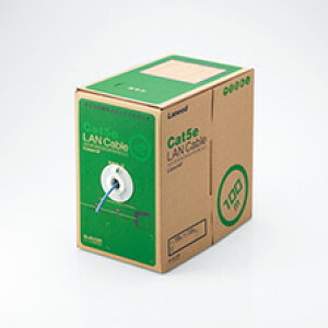 �G���R�� [LD-CT2/BU100/RS] EU RoHS�w�ߏ��� LAN�P�[�u��(Cat5e �P��)/LD-CT2BURS�V���[�Y/100m/�u���[