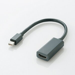 �G���R�� [AD-MDPHDMIBK] miniDisplayPort�ϊ��A�_�v�^/forAPPLE/HDMI/�u���b�N