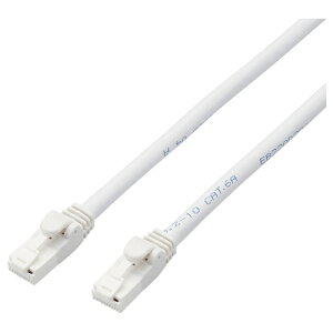 GR [LD-GPAT/WH40/RS] LANP[u/CAT6AΉ/EU RoHSwߏ/ܐ܂h~/ȈՃpbP[Wdl/40m//zCg