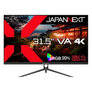 WplNXg [JN-V315UHDR-C65W-N] 31.5C` Ch 4KtfBXvC(3840x2160/VA/DP/HDMI/Type-C65Wd/PIPEPBP/Xs[J[/`g//2Nۏ)
