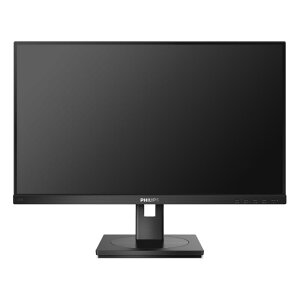PHILIPS [243S1/11] tfBXvC 23.8^/1920x1080/USB-CADisplayPortAHDMI/ubN/Xs[J[:/5Nԃtۏ/ȎpbP[W/~X^h/d(PD)65W