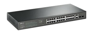 TP-Link [TL-SG1428PE(UN)] JetStream 28�|�[�g �M�K�r�b�g �C�[�W�[�X�}�[�g�X�C�b�`(24 PoE+�|�[�g����)