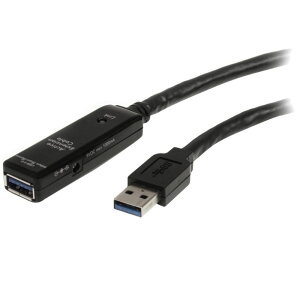 StarTech.com [USB3AAEXT10M] USBP[u/USB 3.0(5Gbps)/10m/ANeBu^Cv/Type-A-Type-A/IX-X/ACA_v^[t/ubN/USB R[h/s[^[ O GNXe_[ P[u