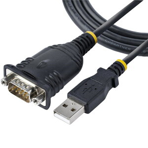 StarTech.com [1P3FP-USB-SERIAL] USB-RS232CVAϊP[u/USB 2.0/91cm/USB Type-AIXEDB9IX/Windows&macOS/USB-D-Sub 9sϊA_v^[