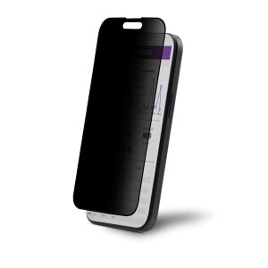 StarTech.com [I15T3-PRIVACY-SCREEN] iPhone 15 Pro Max��p�K���X�t�B����/4�����v���C�o�V�[/����p60�x/�u���[���C�g�J�b�g/�c�� �^�b�`�Ή�/���ȋz�� �K�C�h�g�t��/�`�����h�~ �t���ی� �����K���X
