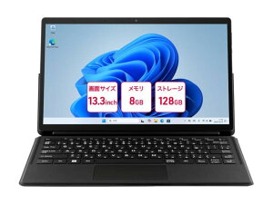 aiwa�f�W�^�� [JA5-TBW1301] aiwa tab WS13 Windows11Pro 2in1�^�u���b�g�^PC(Intel N150 4Core/8GB/SSD128GB/13�^/Windows11Pro 64bit/SIM�X���b�g�Ȃ�/�𑜓x�F1920x1080)