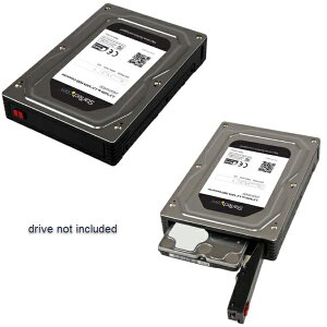 StarTech.com [25SAT35HDD] HDD/SSD�p2.5�C���` - 3.5�C���` SATA�n�[�h�h���C�u�ϊ��P�[�X(�A���~��) �ő卂��12.5mm SATA 1.0/2.0/3.0�Ή�