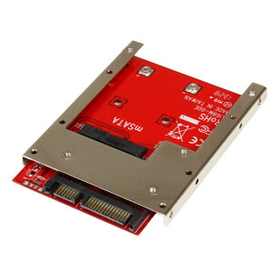 StarTech.com [SAT32MSAT257] mSATA SSD - 2.5C`SATAϊA_v^ I[vt[➑(7mm)