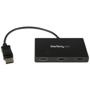 StarTech.com [MSTDP123HD] 3|[gMSTnu DisplayPort - 3x HDMI }`j^[Xvb^ fBXvC|[g(IX) - 3x HDMI(X) 4KΉ WindowŝݑΉ
