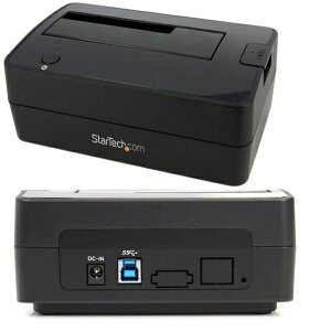 StarTech.com [SATDOCKU3S] USB3.0ڑSATA 2.5/3.5C`HDD/SSDhbLOXe[V/[_[C^[(N[h) ubN vO&vC/zbgXbvΉ USB 2.0Ɖʌ݊ SATA rev.1/2/3Ή