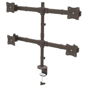 StarTech.com [ARMQUAD] 4ʑΉ֐߉tfBXvCj^A[ X`[A[ VESAKij^[(ő27C`/8kg)ɑΉ