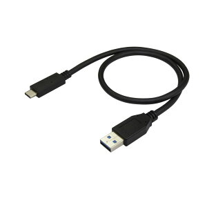 StarTech.com [USB31AC50CM] USB 3.1�P�[�u�� 0.5m USB Type-A(�I�X) - USB Type-C(�I�X) USB 3.1 Gen 2(10Gbps)