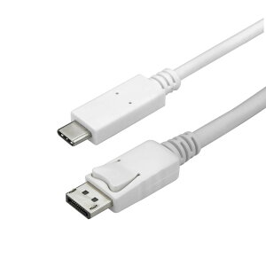 StarTech.com [CDP2DPMM3MW] USB-C - DisplayPortfBXvCϊP[u USB Type-C - fBXvC|[gϊA_v^ 3m 4K/60Hz zCg