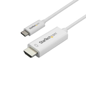 StarTech.com [CDP2HD1MWNL] 1m USB-C - HDMIP[u 4K/60Hz zCg USB Type-C Rs[^j^P[u