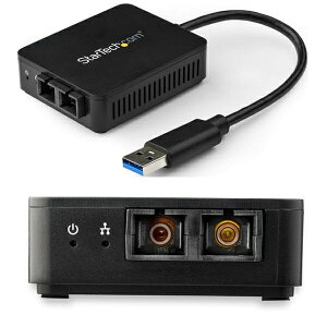 StarTech.com [US1GA30SXSC] USB 3.0 - t@Co[ϊA_v^ 1000Base-SX 2cSCRlN^ }`[h Windows/ Mac/ LinuxΉ USBlbg[NA_v^