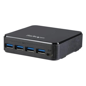 StarTech.com [HBS304A24A] 4x4Ή USB 3.0 Ӌ@틤LXCb` 4̃Rs[^4̎Ӌ@ɃANZX PC4䋤LUSB 3.0ؑ֊ Mac/Windows/LinuxΉ