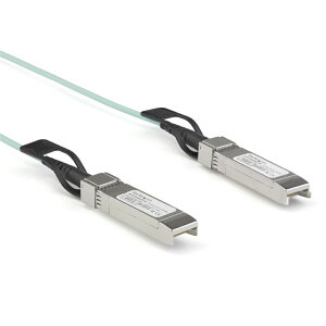 StarTech.com [AOCSFP10G5ME] SFP+�A�N�e�B�u���P�[�u�� 5 m Dell EMC��AOC-SFP-10G-5M�݊�AOC�P�[�u��