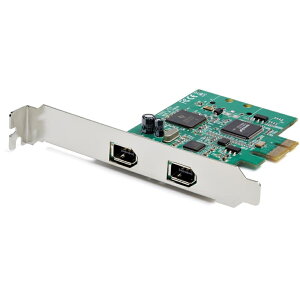StarTech.com [PEX1394A2V2] 2|[g FireWire 400PCI ExpressJ[h PCIeڑIEEE1394a݊A_v^ Windows/MacΉ