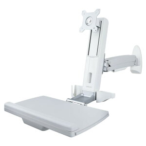 StarTech.com [WALL-WORKSTATION-S] j^[A[/~/ǖʌŒ莮/VOt/ő27C`/VESAΉ/֐/ߋ@\/L[{[h & }EXgC/Vo[/X^fBOfXN/EH[}