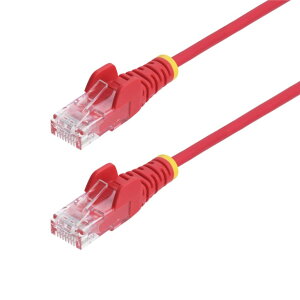 StarTech.com [N6PAT10MRDS] CAT6 LAN�P�[�u��/�X����/10m/���b�h/1Gb/100W PoE/�X�i�b�O���X/����/�t���[�N������/�J�e�S��6 RJ45 �M�K�r�b�g �C�[�T�l�b�g�P�[�u��