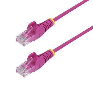 StarTech.com [N6PAT10MPKS] CAT6 LAN�P�[�u��/�X����/10m/�s���N/1Gb/100W PoE/�X�i�b�O���X/����/�t���[�N������/�J�e�S��6 RJ45 �M�K�r�b�g �C�[�T�l�b�g�P�[�u��