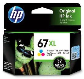 HP [3YM58AA] HP 67XL インクカートリッジ カラー