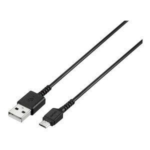 BUFFALO [BU2AMBS20BK] USB2.0 A to microBo[ubVXP[u2.0m