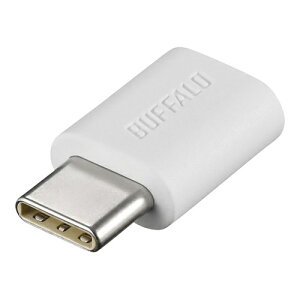 BUFFALO [BSMPCADC100WH] ϊA_v^ microB to Type-C zCg