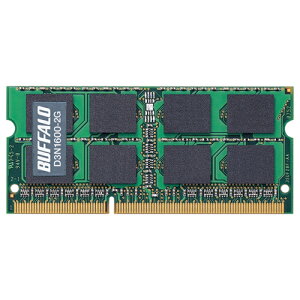 obt@[ [D3N1600-2G] PC3-12800(DDR3-1600)Ή 204Pinp DDR3 SDRAM S.O.DIMM 2GB