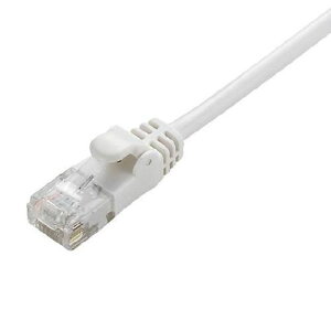 �G���R�� [LD-GPY/WH3] CAT6���� Gigabit���炩LAN�P�[�u�� 3m(�z���C�g)