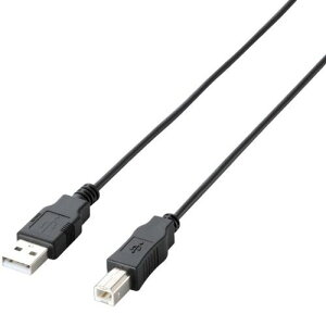 �G���R�� [U2C-JB15BK] �G�RUSB2.0�P�[�u��/A-B�^�C�v/�G�R/1.5m/�u���b�N