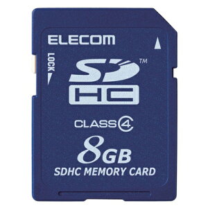�G���R�� [MF-FSD008GC4/H] SDHC�J�[�h/Class4/8GB/�@�l��p/�ȈՃp�b�P�[�W
