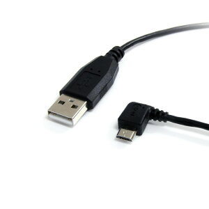 StarTech.com [UUSBHAUB1LA] 30cm micro USBϊP[u }CNUSBL^P[u USB A[q IX|USB micro-B[q IX High Speed USB2.0Ή