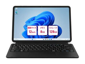 aiwa�f�W�^�� [JA5-TBW1202] aiwa tab WS12-2 Windows11Pro 2in1�^�u���b�g�^PC(Intel N100 QuadCore/8GB/SSD128GB/12�^/Windows11Pro 64bit/SIM�X���b�g����/�𑜓x:2000x1200)
