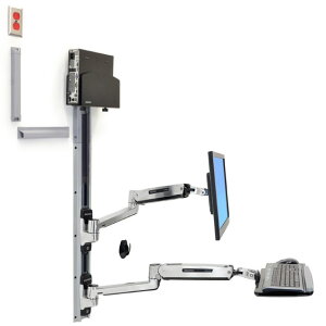 ERGOTRON [45-359-026] LX ���~���E�H�[���}�E���g�V�X�e�� ���^CPU�z���_�[