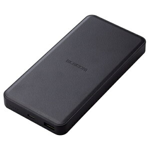 �G���R�� [DE-C39-12000BK] [DE-C39-12000BK] �����_�S���o�C���o�b�e���[/12000mAh/USB Power Delivery/20W�o��/USB-A�o��1�|�[�g/USB-C���o��1�|�[�g/�u���b�N
