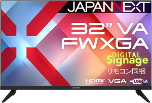 �W���p���l�N�X�g [JN-V32FW-M] 32�C���` �t���f�B�X�v���C(1366x768/VA/HDMIx2/VGA/USB/�X�s�[�J�[/�`���g/������/2�N�ۏ�)