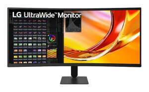 LG Electronics Japan [34U601B-B] 34�C���` �Ȗʌ^�E���g�����C�h �t���f�B�X�v���C(3440x1440/VA�p�l��/sRGB 99%/�A���`�O���A/HDR10/DP/HDMI/3�N�ۏ�)
