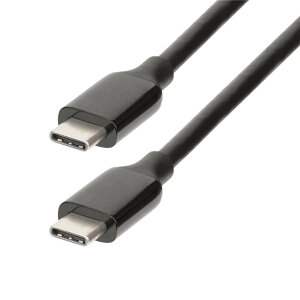 StarTech.com [UCC-3M-10G-USB-CABLE] USB-CP[u/ANeBu^Cv/3m/USB 3.2(10Gbps)/8K60Hz/DP 1.4 Alt[h/60W Power Delivery/HDR10 MST/IX-IX/ubN/hbLOXe[VΉm[gPC Type-C dE[d