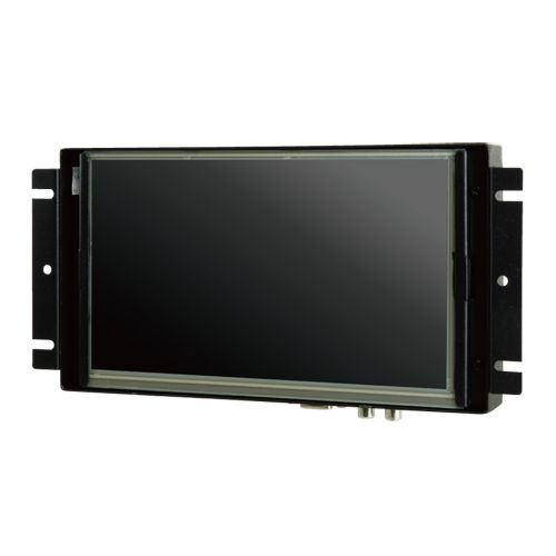 エーディテクノ [KE083T] 8インチ ワイド タッチパネル 液晶ディスプレイ(800x480 HDMI VGA RCAx2 LED 4線式抵抗膜方式 組込用)