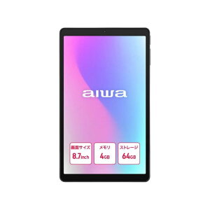 aiwafW^ [JA5-TBA0804] aiwa tab AS8L-2 Android158.68C`^ubgPC(Helio G81 OctaCore/4GB/eMMC64GB/Android15/8.68^IPS/SIMXbg:nanoSIM/800x1340pix)