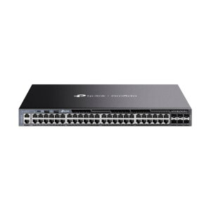TP-Link [SG6654X(UN)] Omada �M�K�r�b�g�|�[�gx48/10G SFP+�X���b�gx6 �X�^�b�J�u��L3�}�l�[�W�X�C�b�`