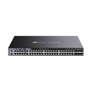 TP-Link [SG6654XHP(UN)] Omada �M�K�r�b�gPoE+�|�[�gx48/10G�X���b�gx6 �X�^�b�J�u��L3�}�l�[�W�X�C�b�`