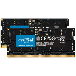 crucial [CT2K12G56C46S5] m[gPCp݃ 24GB(12GBx2)DDR5 5600MT/s CL46 SODIMM