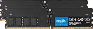 crucial [CT2K64G64C52CU5] �f�X�N�g�b�vPC�p���݃����� 128GB(64GBx2��)DDR5 6400MT/s CL52 UDIMM