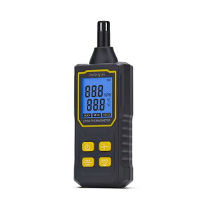 StarTech.com [DH60-THERMOMETER] �f�W�^�������x�v/�����x�Z���T�[����/��^LCD�f�B�X�v���C/�ŏ��E�ő�l�\���@�\/�I�t�B�X�E�T�[�o�[���[���p/�g�ь^ �n���f�B���x�v