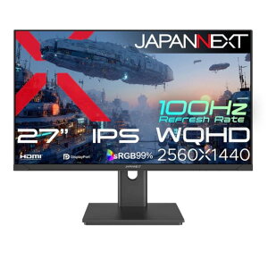 �W���p���l�N�X�g [JN-IPS27Q3-HSP] 27�C���` ���C�h�t���f�B�X�v���C(2560x1440/IPS/DP/HDMI/��������/�X�C�x��/�s�{�b�g/�����/2�N�ۏ�)