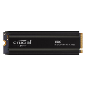 crucial [CT4000T500SSD5JP] Crucial T500 4TB PCIe Gen4 NVMe M.2 SSD with heatsink