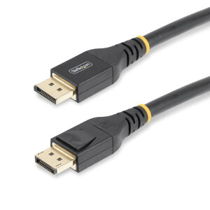 StarTech.com [DP14A-10M-DP-CABLE] DisplayPort 1.4P[u/ANeBu/10m/8K60Hz 4K120Hz/VESAFؕi/HBR3 HDR10 MST DSC1.2 HDCP 2.2/h~@\t/IX-IX/DP8K/fBXvC|[g/j^[P[u
