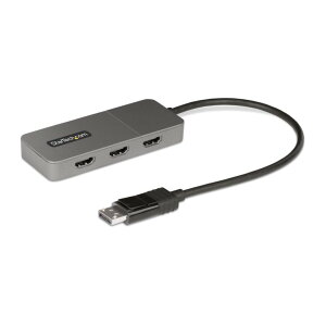 StarTech.com [MST14DP123HD] MSTnu/DisplayPort 1.4ڑ/gvj^[/4K60Hz HDMI/HDR HDCP2.2/Windowŝ/3 g /m[gp\R PCp }`fBXvC ϊA_v^[